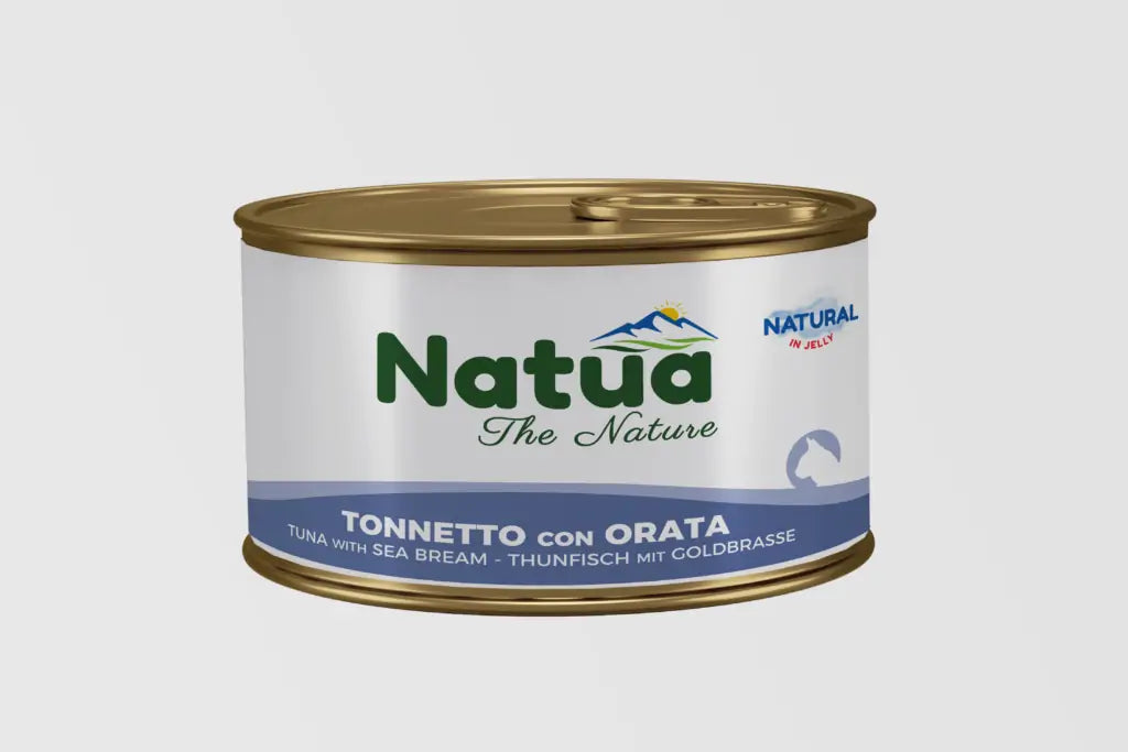 Natua Cat Natural Tonnetto Orata Jelly 85g Lattina Natua Cat Natural Tonnetto Orata Jelly 85g Lattina